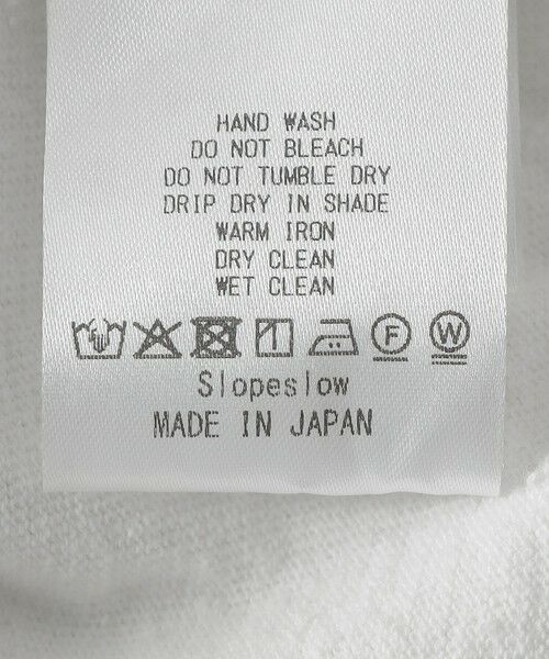 SHIPS / シップス Tシャツ | Slopeslow: REVERSE PILE TEE | 詳細7