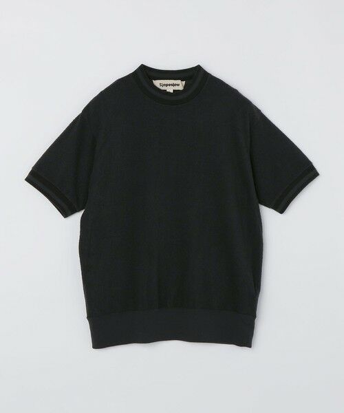 SHIPS / シップス Tシャツ | Slopeslow: REVERSE PILE TEE（ダークグレー）