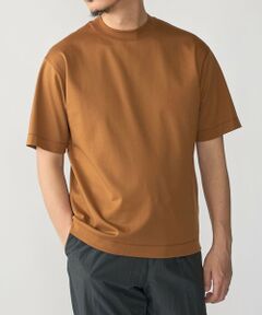 SHIPS / シップス Tシャツ | SHIPS: MADE IN JAPAN クルーネック ハイゲージ ポンチ ライト Tシャツ