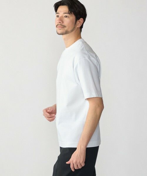 SHIPS / シップス Tシャツ | SHIPS: MADE IN JAPAN クルーネック ハイゲージ ポンチ ライト Tシャツ | 詳細2