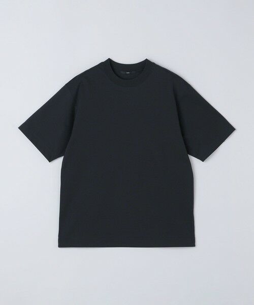 SHIPS / シップス Tシャツ | SHIPS: MADE IN JAPAN クルーネック ハイゲージ ポンチ ライト Tシャツ(ネイビー)