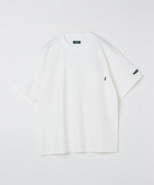 SHIPS / シップス Tシャツ | TAKE&SONS: OLD COTTON ANGLER TEE（ホワイト）