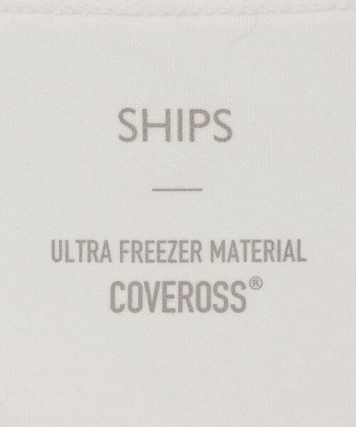 SHIPS / シップス Tシャツ | SHIPS:〈接触冷感/ 遮熱/ UVカット〉COVEROSS(R) フリーザー Tシャツ | 詳細6