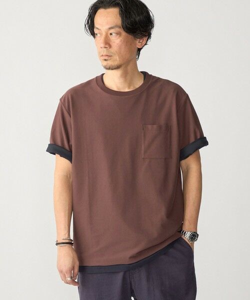 SHIPS / シップス Tシャツ | SHIPS:〈接触冷感/ 遮熱/ UVカット〉COVEROSS(R) フリーザー Tシャツ | 詳細22
