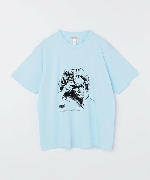 SHIPS / シップス Tシャツ | ILL180°: LVB TEE（ライトブルー）