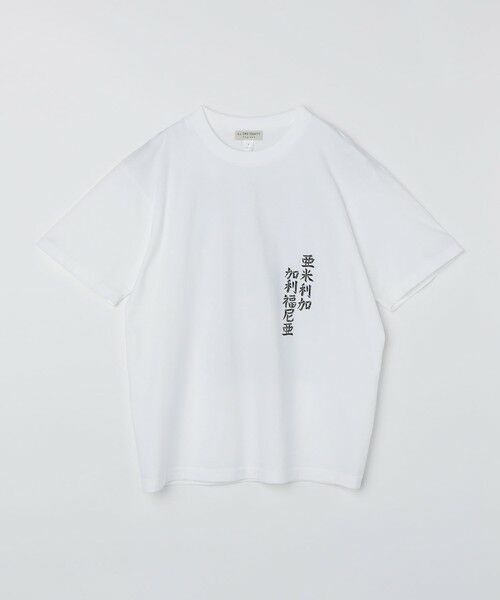 SHIPS / シップス Tシャツ | ILL180°: AMERICAN WAVE TEE（ホワイト）