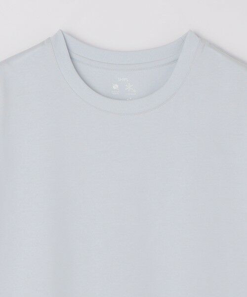 SHIPS / シップス Tシャツ | SHIPS:〈汗染軽減 / 吸水速乾/ 接触冷感/ UVカット〉ステイン コントロール ファンクション Tシャツ | 詳細13