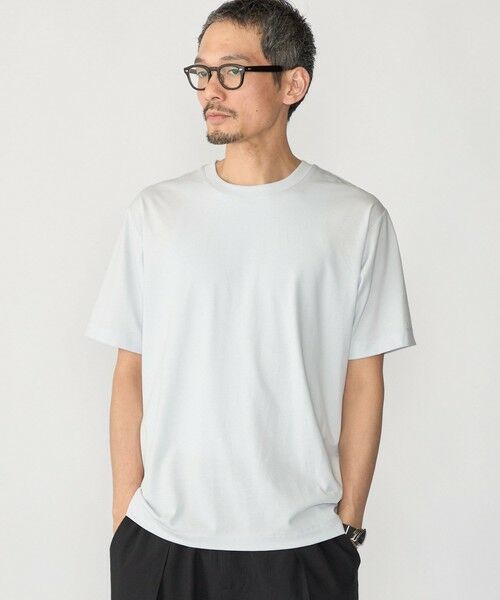 SHIPS / シップス Tシャツ | SHIPS:〈汗染軽減 / 吸水速乾/ 接触冷感/ UVカット〉ステイン コントロール ファンクション Tシャツ | 詳細10