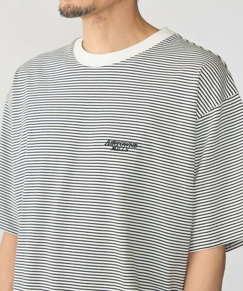 SHIPS / シップス Tシャツ | AIRTOWNE: ボーダー Tシャツ | 詳細9