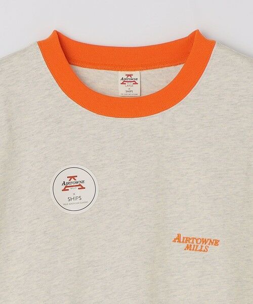 SHIPS / シップス Tシャツ | AIRTOWNE: リンガー Tシャツ | 詳細3
