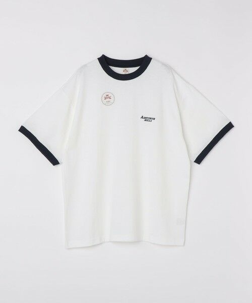 SHIPS / シップス Tシャツ | AIRTOWNE: リンガー Tシャツ（ネイビー）
