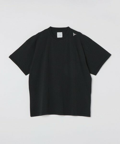 SHIPS / シップス Tシャツ | ROA: LOGO T-SHIRT（ブラック）