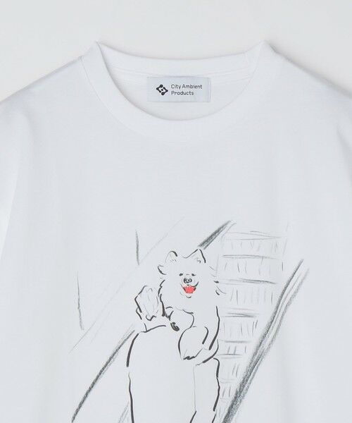 SHIPS / シップス Tシャツ | 【City Ambient Products別注】佐伯 ゆう子: アート Tシャツ | 詳細9