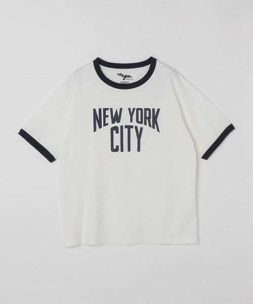 SHIPS / シップス Tシャツ | WORN FREE: ジョン レノン プリント Tシャツ（ホワイト）