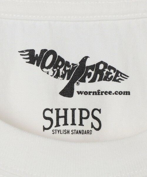 SHIPS / シップス Tシャツ | WORN FREE: ジョン レノン プリント Tシャツ | 詳細10