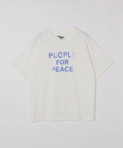 SHIPS / シップス Tシャツ | WORN FREE: ジョン レノン プリント Tシャツ（ホワイト系）