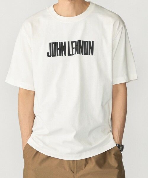 SHIPS / シップス Tシャツ | WORN FREE: ジョン レノン プリント Tシャツ | 詳細15