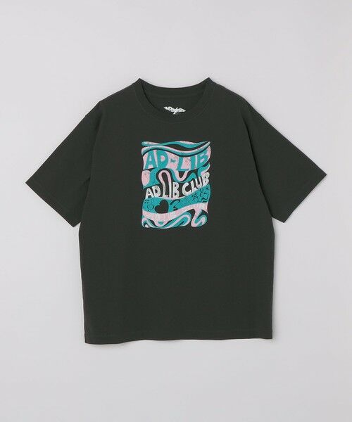 SHIPS / シップス Tシャツ | WORN FREE: ジョン レノン プリント Tシャツ（ブラック）