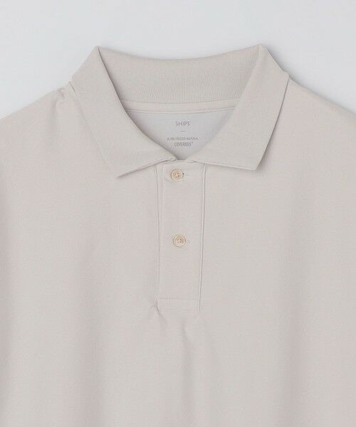 SHIPS / シップス ポロシャツ | SHIPS:〈接触冷感/ 遮熱/ UVカット〉COVEROSS(R) フリーザー ポロシャツ | 詳細2