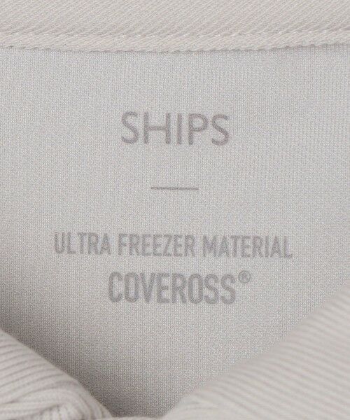 SHIPS / シップス ポロシャツ | SHIPS:〈接触冷感/ 遮熱/ UVカット〉COVEROSS(R) フリーザー ポロシャツ | 詳細5