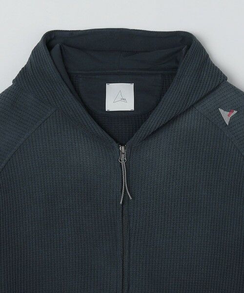 SHIPS / シップス パーカー | ROA: SUN FADED ORGANIC WAFFLE ZIP UP HOODIE | 詳細3