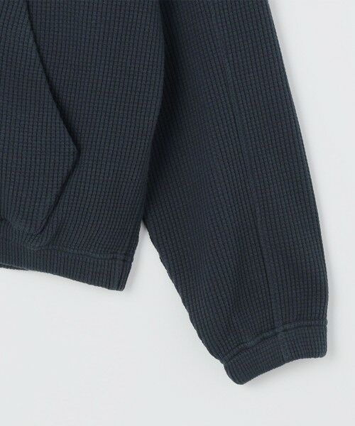 SHIPS / シップス パーカー | ROA: SUN FADED ORGANIC WAFFLE ZIP UP HOODIE | 詳細4