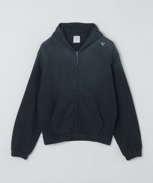 SHIPS / シップス パーカー | ROA: SUN FADED ORGANIC WAFFLE ZIP UP HOODIE（ネイビー）