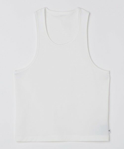 SHIPS / シップス タンクトップ | City Ambient Products: 〈接触冷感/抗菌加工〉AIR COOL リブ タンクトップ | 詳細3