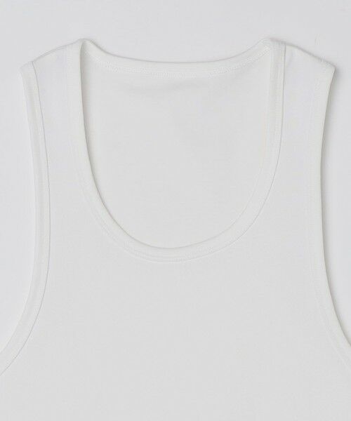 SHIPS / シップス タンクトップ | City Ambient Products: 〈接触冷感/抗菌加工〉AIR COOL リブ タンクトップ | 詳細5