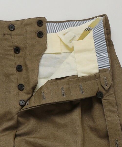 SHIPS / シップス スラックス・ドレスパンツ | 【SHIPS別注】Errico Formicola: サルトリアル リネン/コットン スラックス | 詳細7