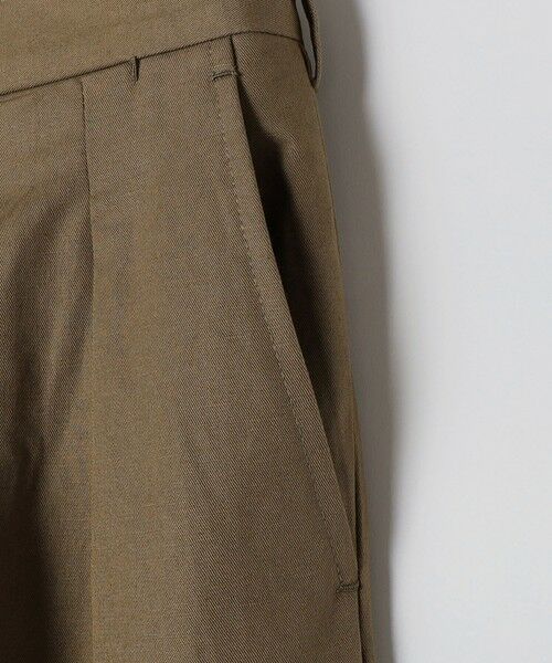 SHIPS / シップス スラックス・ドレスパンツ | 【SHIPS別注】Errico Formicola: サルトリアル リネン/コットン スラックス | 詳細9