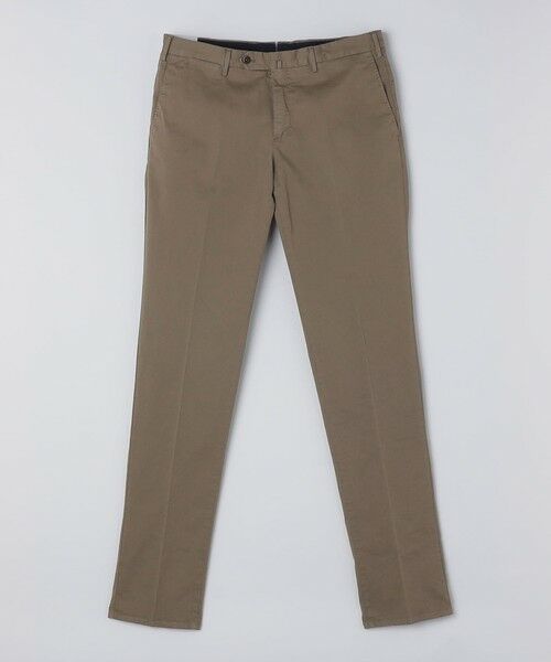 SHIPS / シップス スラックス・ドレスパンツ | PT TORINO: SLIM FIT コットン ギャバジン スラックス（ライトブラウン）