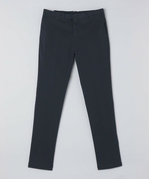 SHIPS / シップス スラックス・ドレスパンツ | PT TORINO: SLIM FIT コットン ギャバジン スラックス（ネイビー）