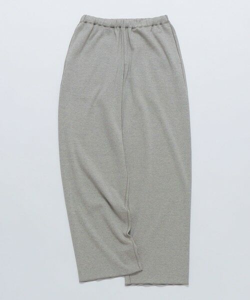 SHIPS / シップス その他パンツ | GGG: HIGH WET RIB STRAIGHT EASY PANTS（グレー）