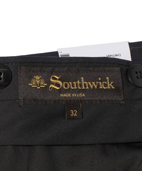 SHIPS / シップス スラックス・ドレスパンツ | Southwick: CHATHAM チョーク ストライプ 2プリーツ トラウザーズ | 詳細12