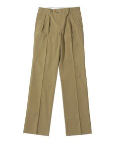 SHIPS / シップス チノ・ワークパンツ | Southwick: CHATHAM コットン シャンブレー 2プリーツ トラウザーズ