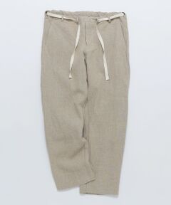 SHIPS / シップス その他パンツ | TAKE&SONS: 8 LINEN FARMER’S DRAWSTRIG PANTS