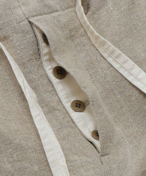 SHIPS / シップス その他パンツ | TAKE&SONS: 8 LINEN FARMER’S DRAWSTRIG PANTS | 詳細7