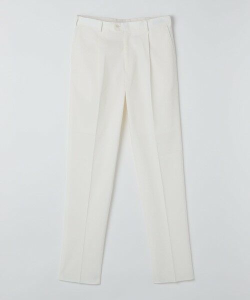 SHIPS / シップス その他パンツ | SHIPS:〈吸水速乾/洗濯機可能〉COOLMAX(R)コードレーン スラックス(セットアップ対応)（ホワイト）