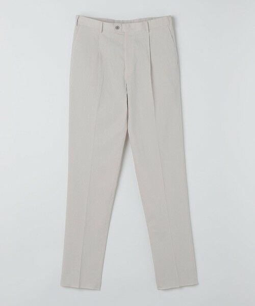 SHIPS / シップス その他パンツ | SHIPS:〈吸水速乾/洗濯機可能〉COOLMAX(R)コードレーン スラックス(セットアップ対応)（ライトグレー）