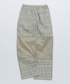 SHIPS / シップス その他パンツ | ROA: FLOWEAVE PRINTED CHECK ELASTICATED WAISTBAND PANTS