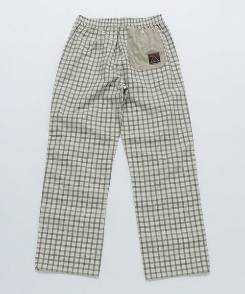 SHIPS / シップス その他パンツ | ROA: FLOWEAVE PRINTED CHECK ELASTICATED WAISTBAND PANTS | 詳細2