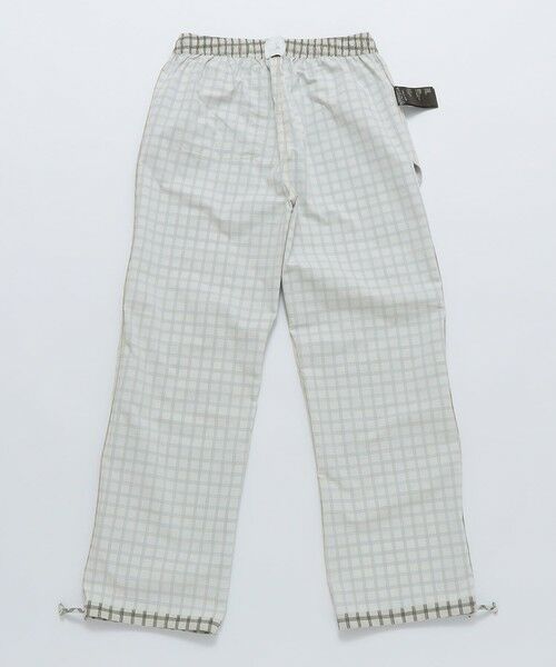 SHIPS / シップス その他パンツ | ROA: FLOWEAVE PRINTED CHECK ELASTICATED WAISTBAND PANTS | 詳細4