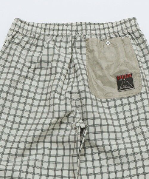 SHIPS / シップス その他パンツ | ROA: FLOWEAVE PRINTED CHECK ELASTICATED WAISTBAND PANTS | 詳細6