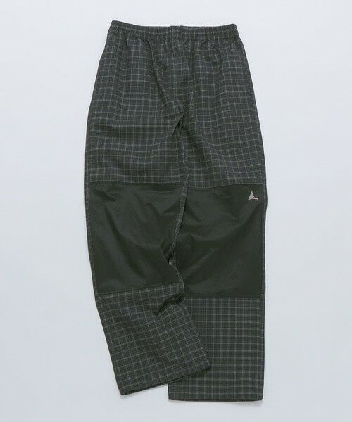 SHIPS / シップス その他パンツ | ROA: FLOWEAVE PRINTED CHECK ELASTICATED WAISTBAND PANTS（ダークグレー）