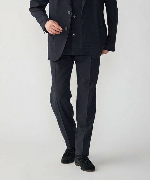 SHIPS / シップス スラックス・ドレスパンツ | SHIPS:〈撥水 防しわ 洗濯機可能〉DOT AIR(R)スラックス(セットアップ対応)（ネイビー）