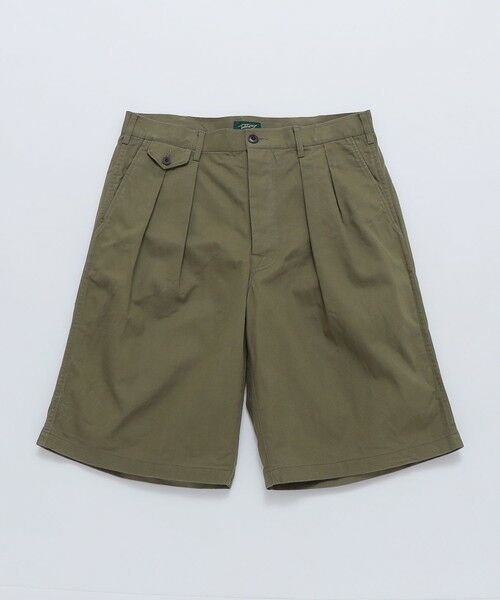 SHIPS / シップス その他パンツ | TAKE&SONS: CHINO 2 PLEATS SHORT（オリーブ）