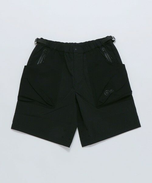 SHIPS / シップス ショート・ハーフ・半端丈パンツ | PURPLE MOUNTAIN OBSERVATORY: PROCYON SHORT（ブラック）