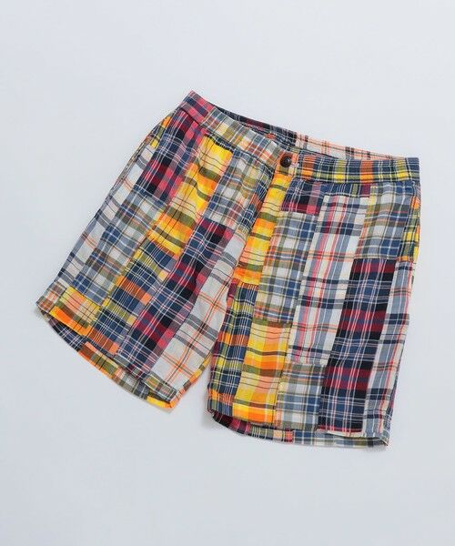 SHIPS / シップス ショート・ハーフ・半端丈パンツ | ORIGINAL MADRAS TRADING COMPANY: MARDAS PATCHWORK SHORTS | 詳細1