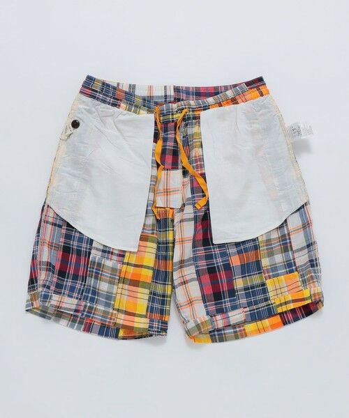 SHIPS / シップス ショート・ハーフ・半端丈パンツ | ORIGINAL MADRAS TRADING COMPANY: MARDAS PATCHWORK SHORTS | 詳細3